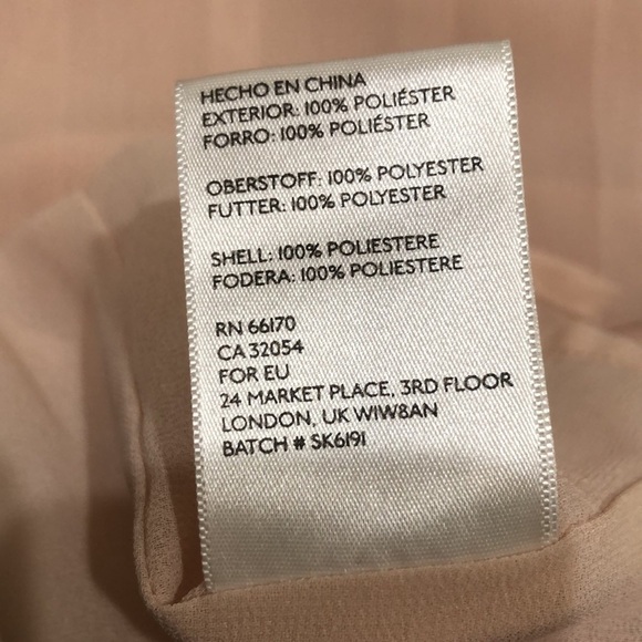 Urban Outfitters Sparkle & Fade Maxi Skirt Size 0 Blush Pink Pleated - Picture 7 of 9